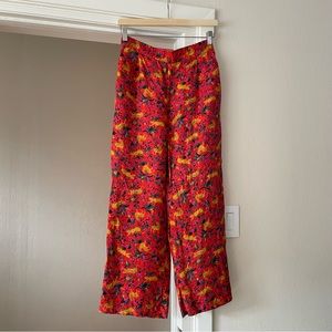 JCrew Collection Wide Leg Cropped Pant size 6